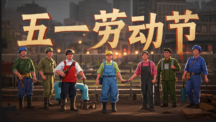 五一劳动节，致敬每个努力劳动的你！